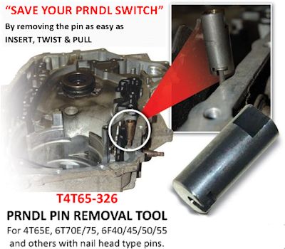 PRNDL SWITCH REMOVAL TOOL